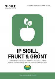 IP sigill, frukt och grönt